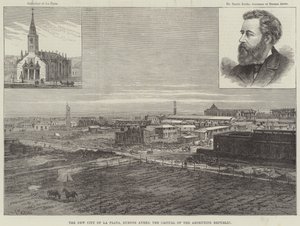 De Nieuwe Stad La Plate, Buenos Ayres, de Hoofdstad van de Argentijnse Republiek door Frank Watkins
